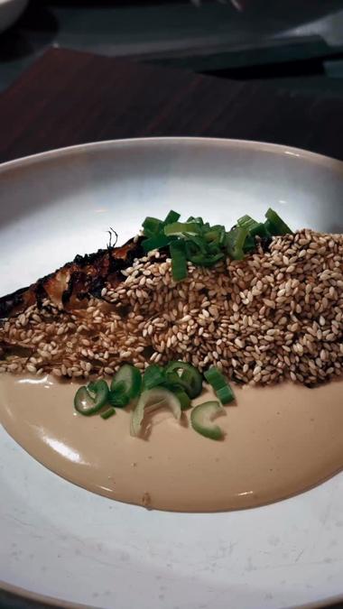 Roasted Pointed Cabbage with Miso Butter and Sesame