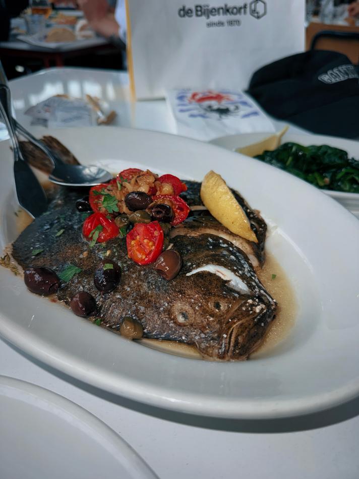 Seafood sharing at Barracuda, Amsterdam Noord