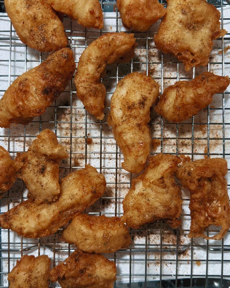 Dutch Kibbeling with Ravigote Sauce